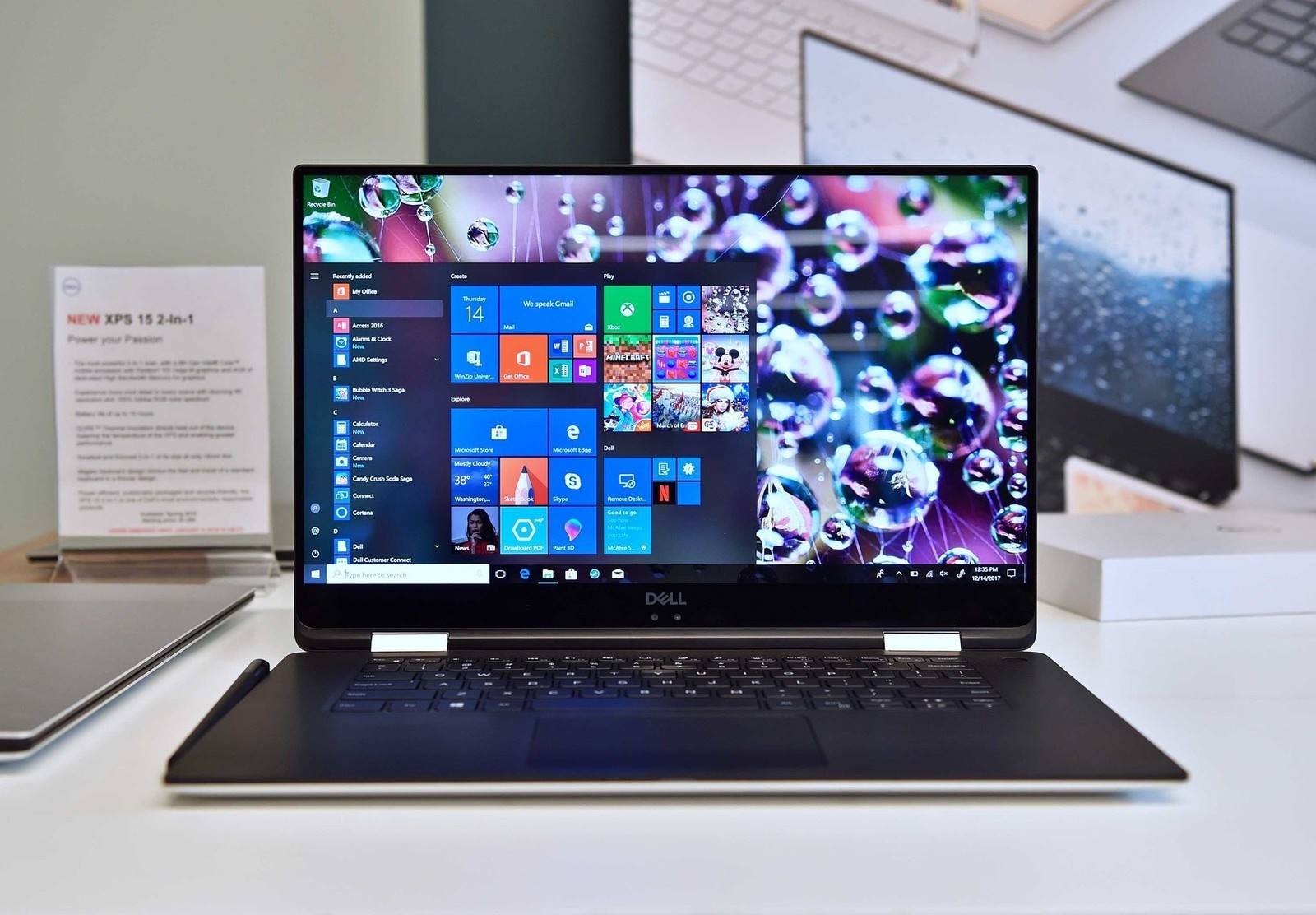 Laptop Dell XPS 15 9575 i7- 8705G| Ram 8GB| SSD 256GB| FHD IPS Touch